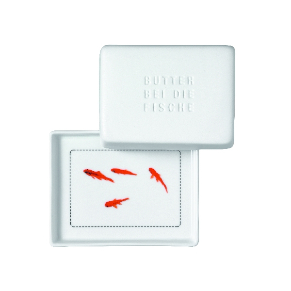 Raeder Design Butterdose Butter bei die Fische gross