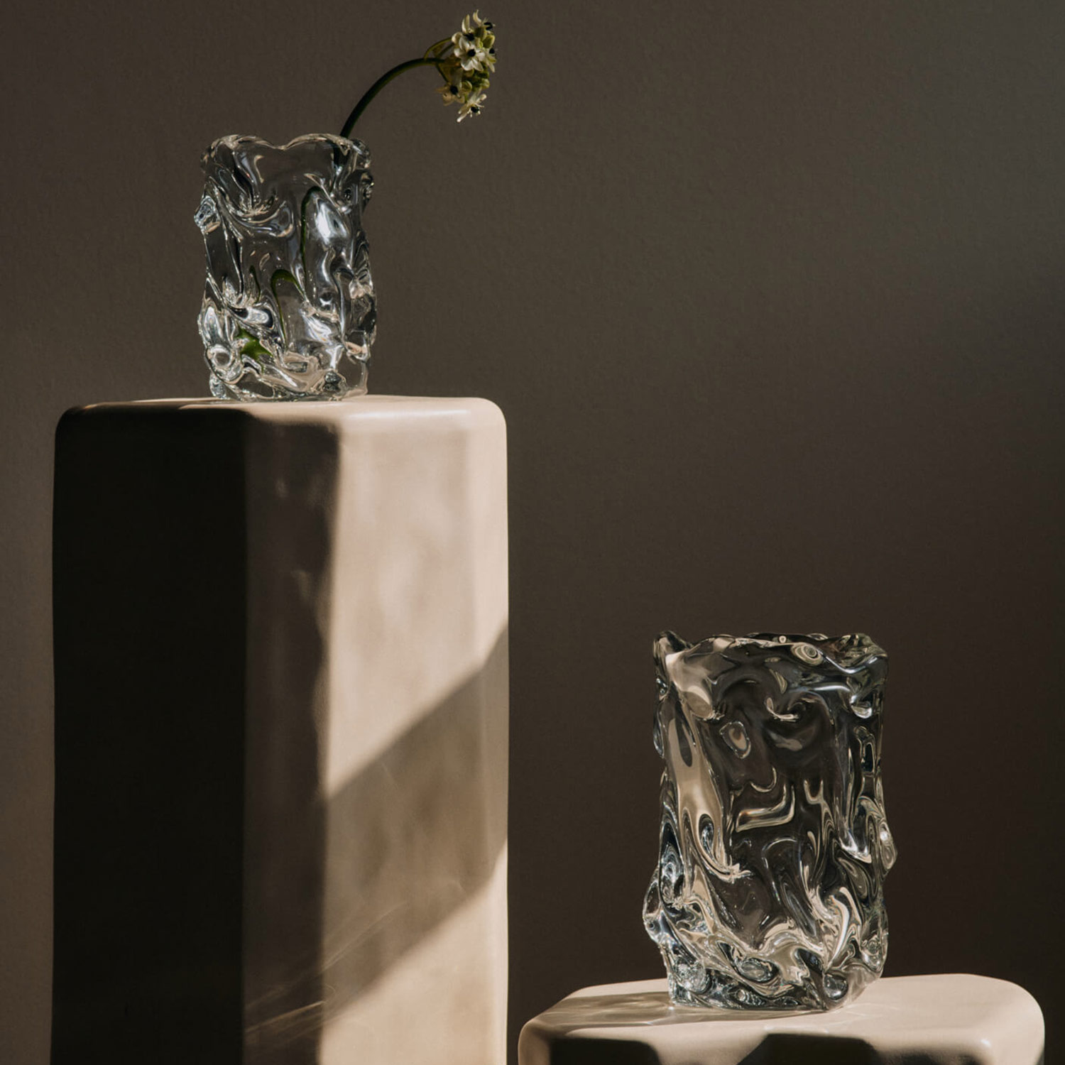 Ferm Living - Virelle Vase H18 klar