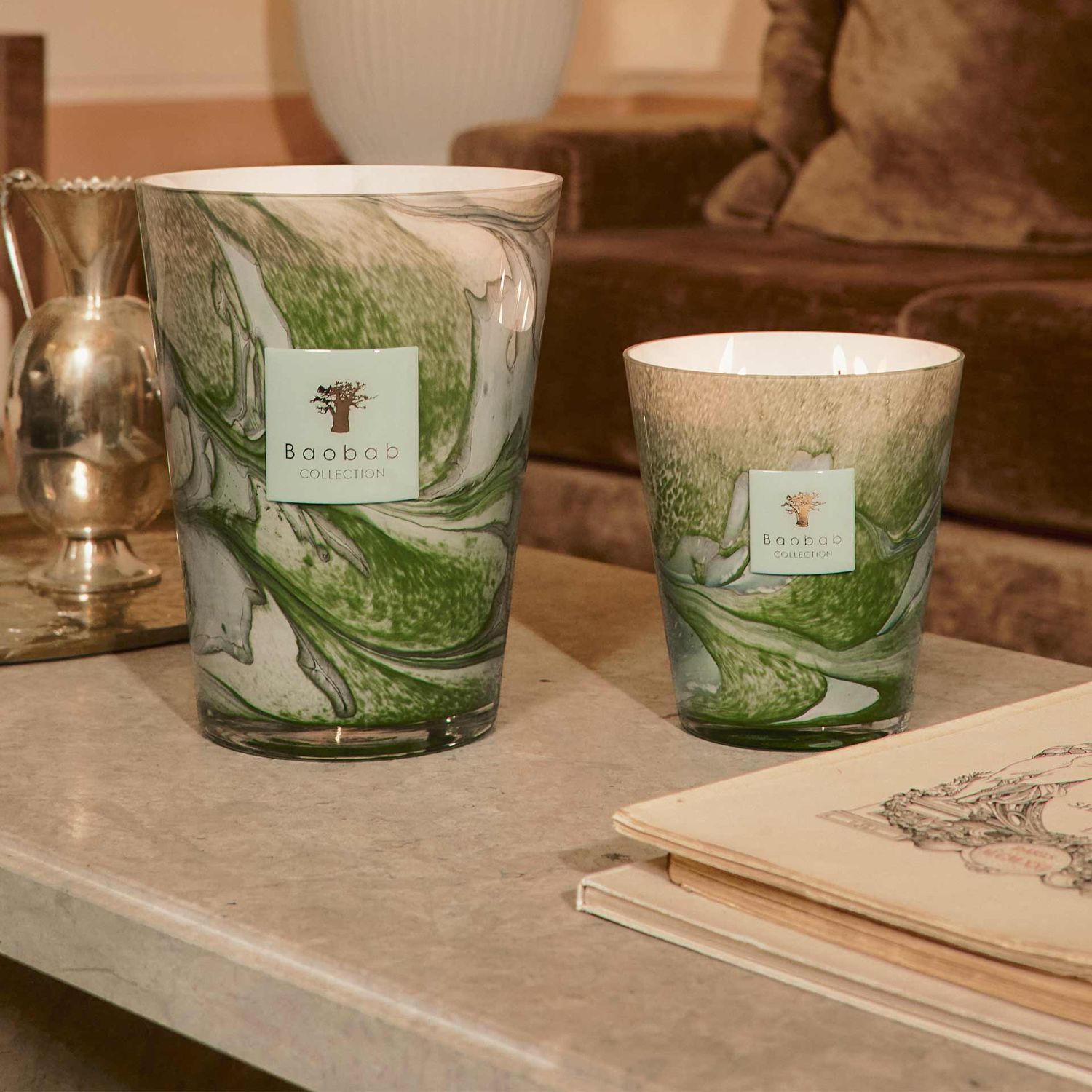 Baobab Collection - Leaves Marius Duftkerze Max 10 cm