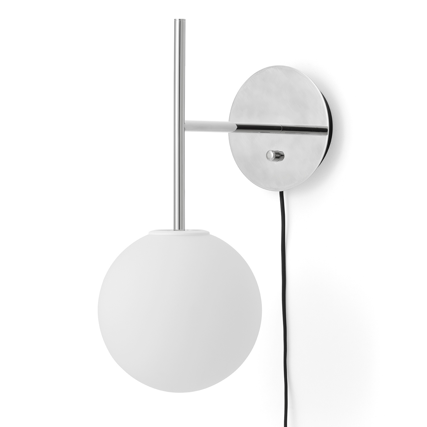 Audo - TR Bulb Wandleuchte polierter Stahl