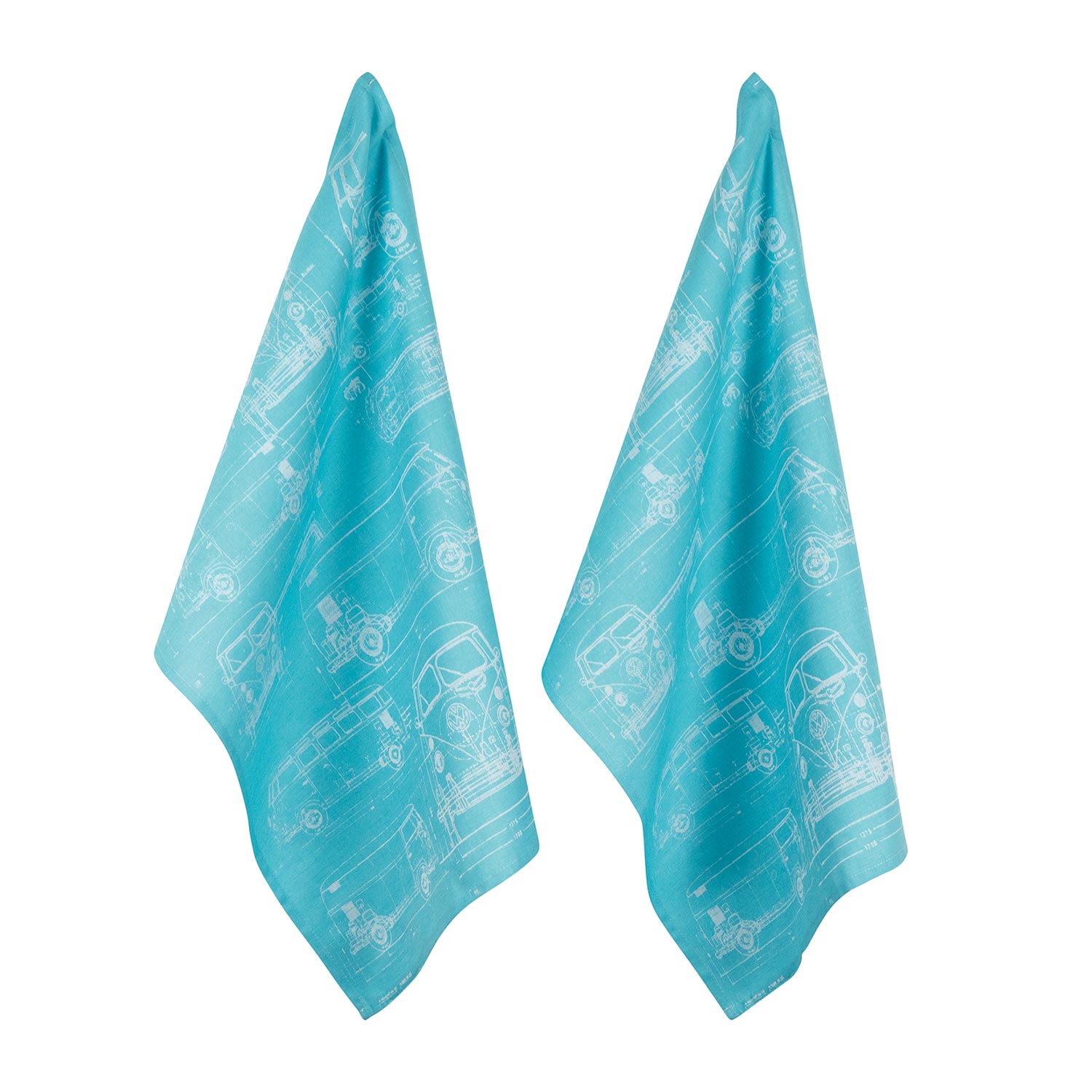 pad CULTURE Geschirrtuch blau 102129