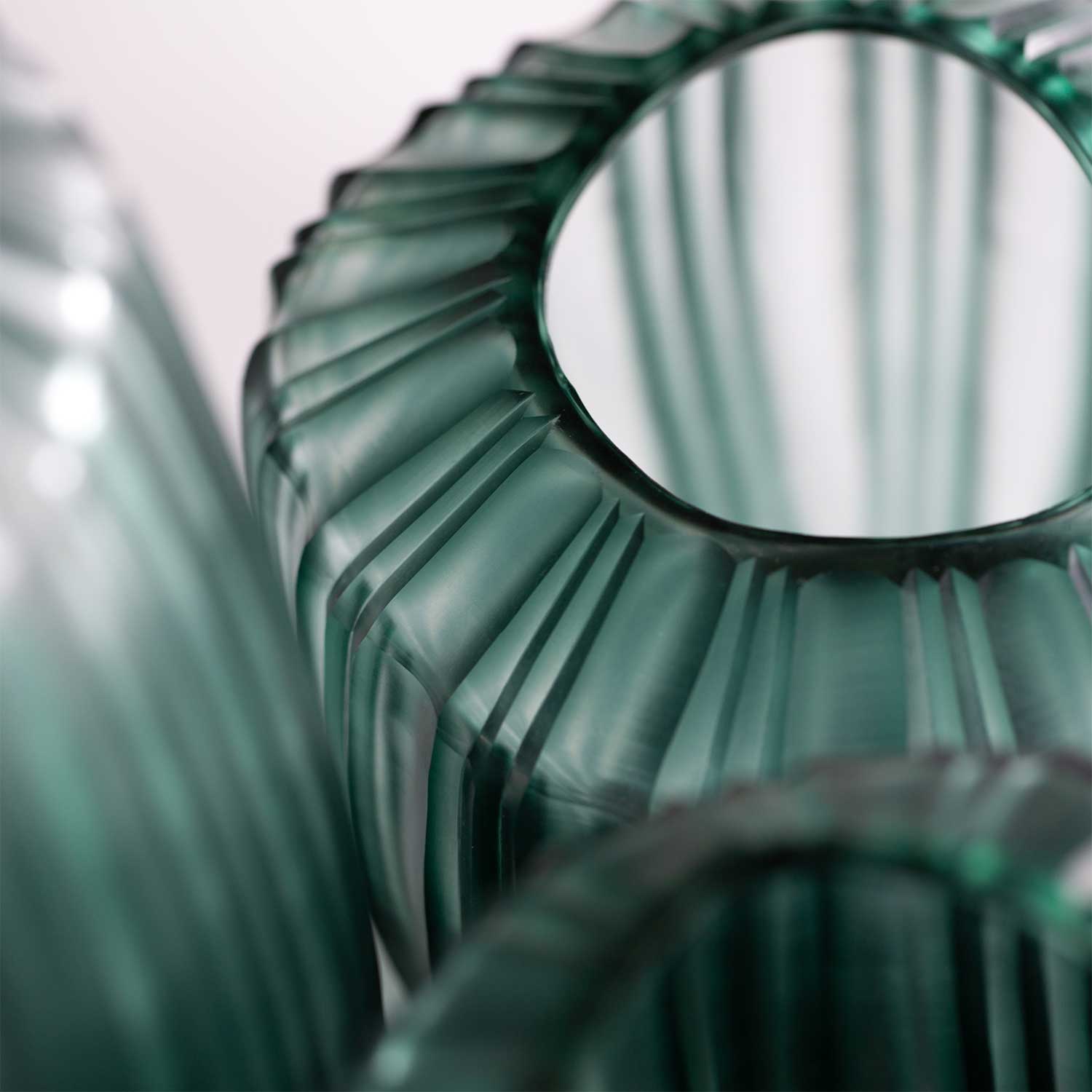 GUAXS Malibu Vase petrol dark indigo Detail 106700