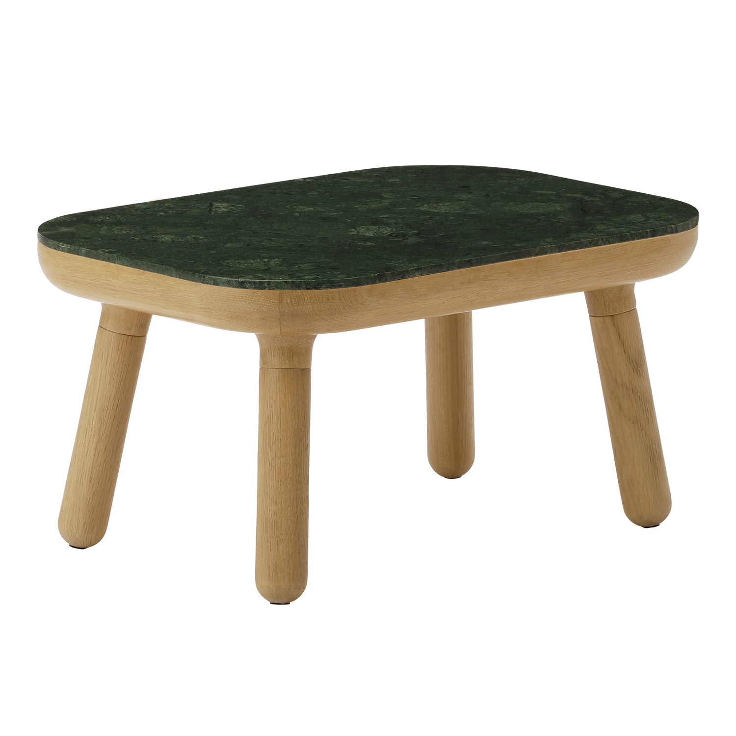 UMAGE paff table low oak green marble 5610C5610 1C5612 102889