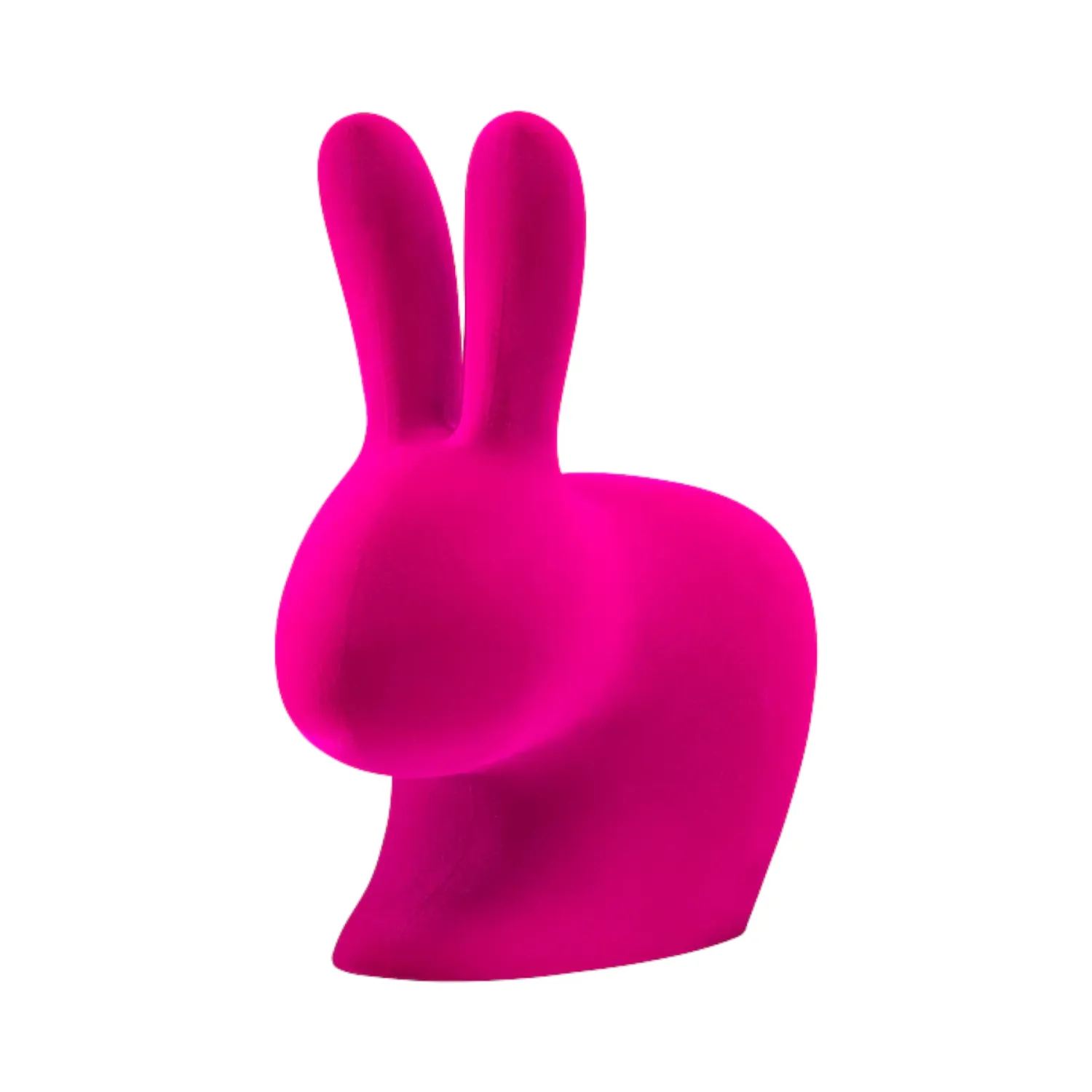 Qeeboo - Rabbit Stuhl Baby Velvet Finish