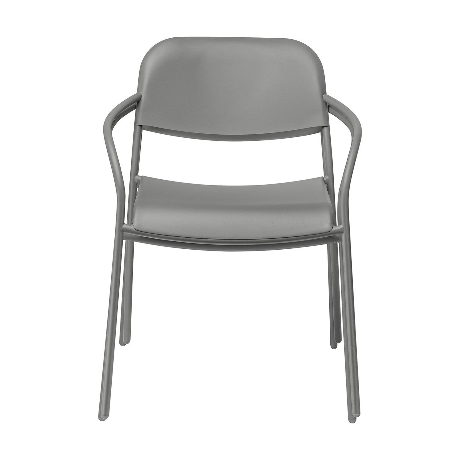 blomus yua armlehnstuhl granit gray 100223