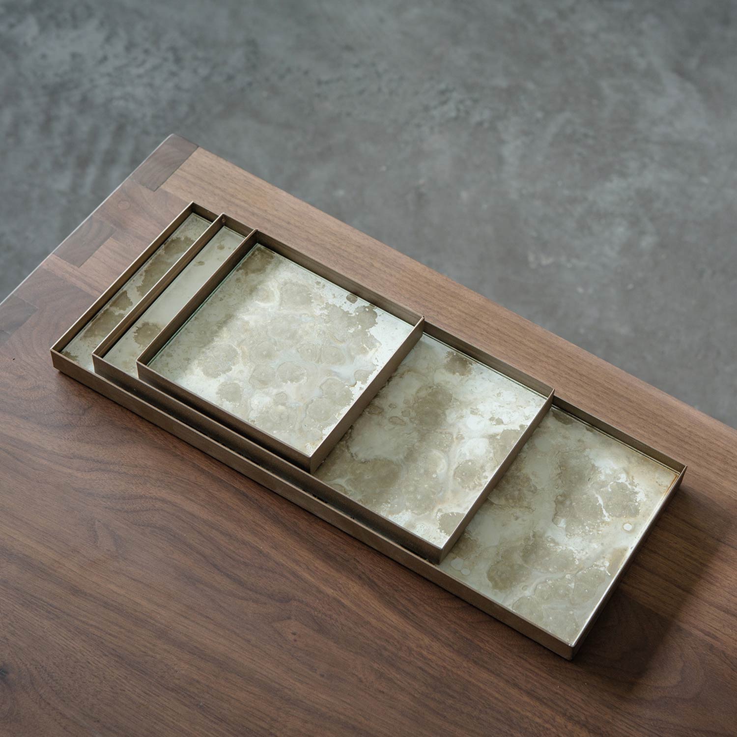 ethnicraft fossil organic glastablett ambiente tisch 84954