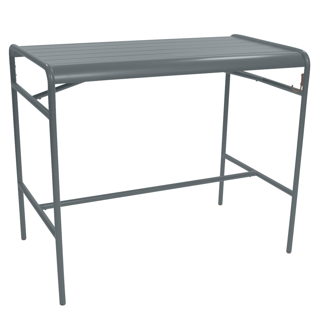 fermob luxembourg hoher tisch 126 gewittergrau 26 64414