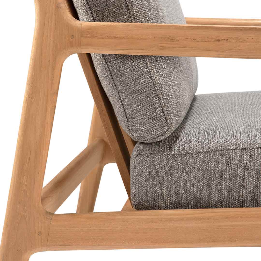 ethnicraft stoff 1253 natural jack gartensessel 1 sitzer closeup freisteller schraeg sitz 85610