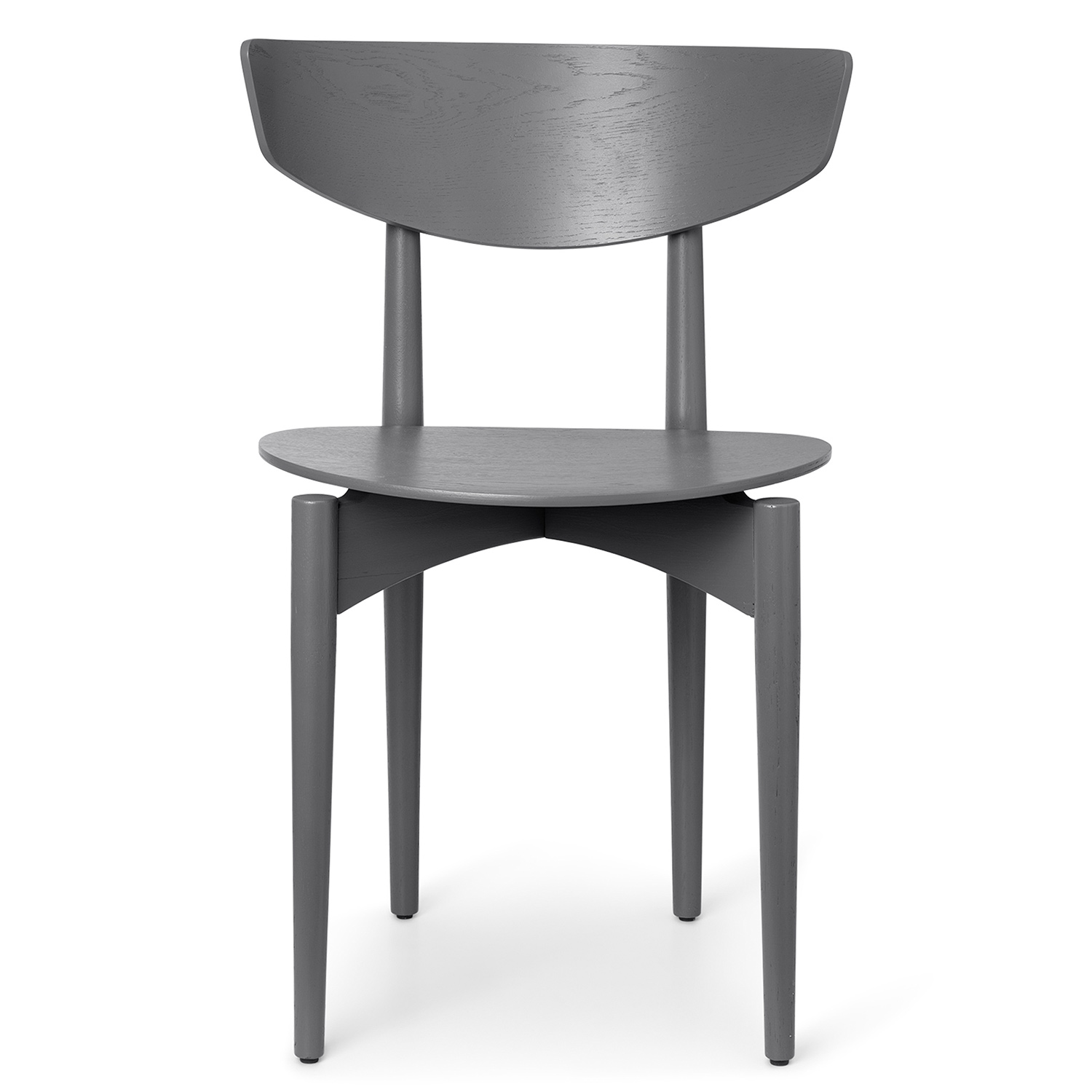 ferm living herman dining chair wood warm grey 83407