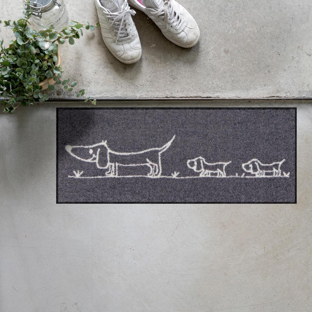 Salonlöwe - Hereingedackelt 50 x 75 cm Fußmatte
