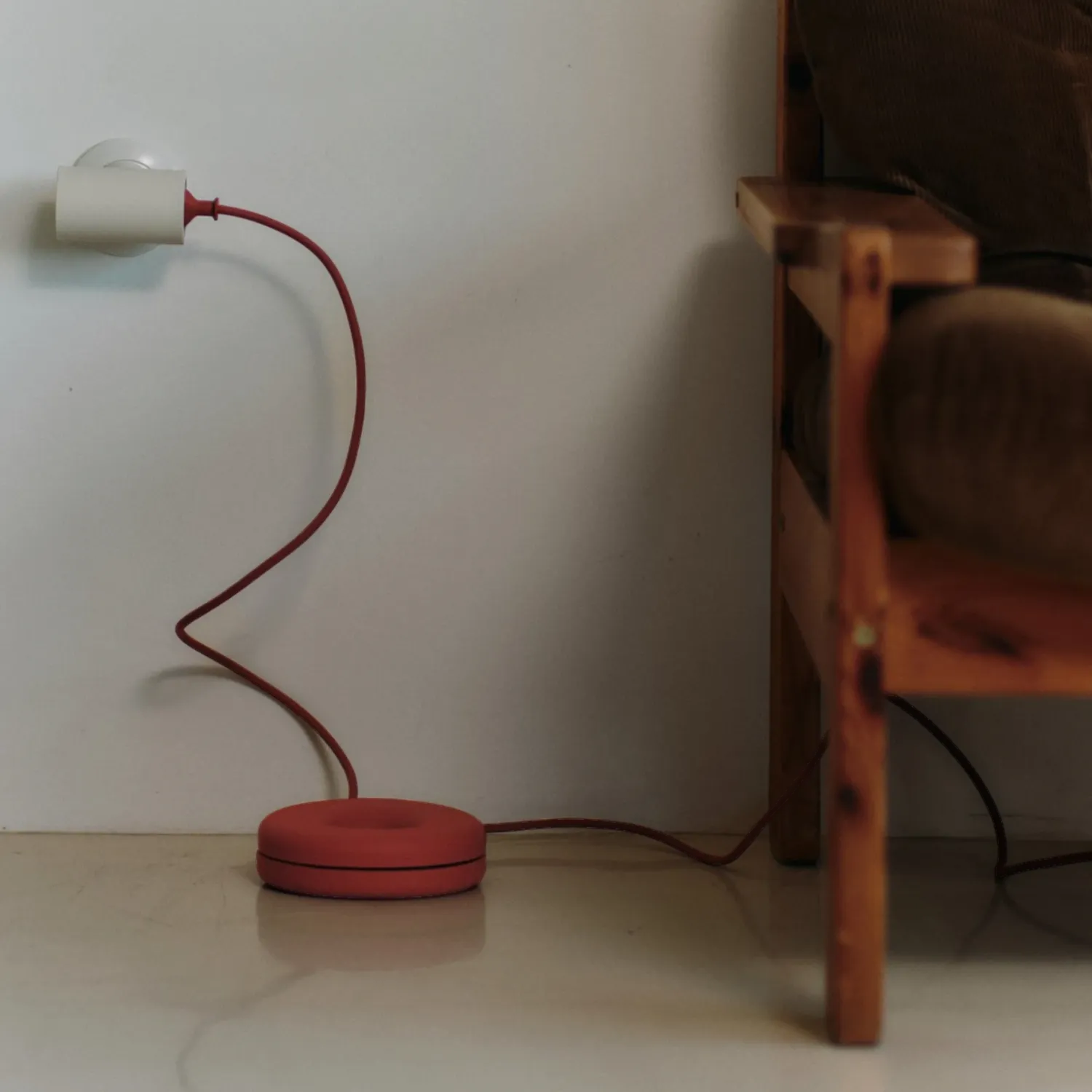 Pedestal - Cable Bagel powder blue
