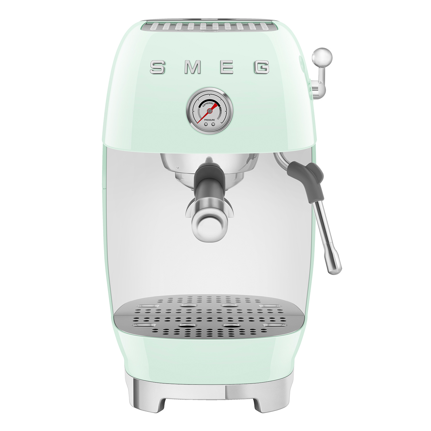SMEG - Premium-Siebträger-Espressomaschine ECF03 pastellgrün