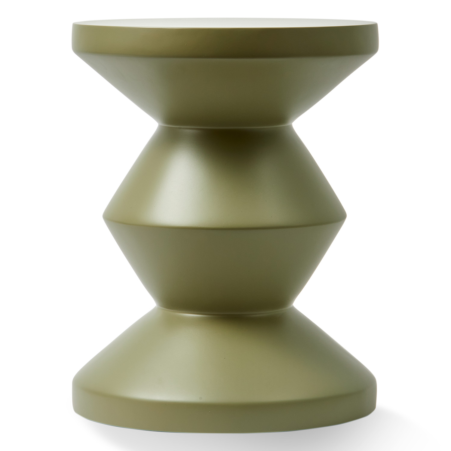 pols potten zig zag outdoorhocker oliv 510 070 141 101487