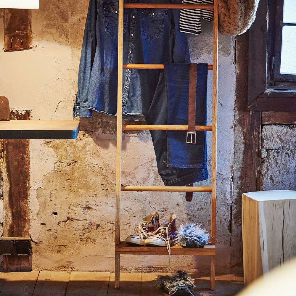 jan kurtz hop handtuchleiter mit regalboden 50101