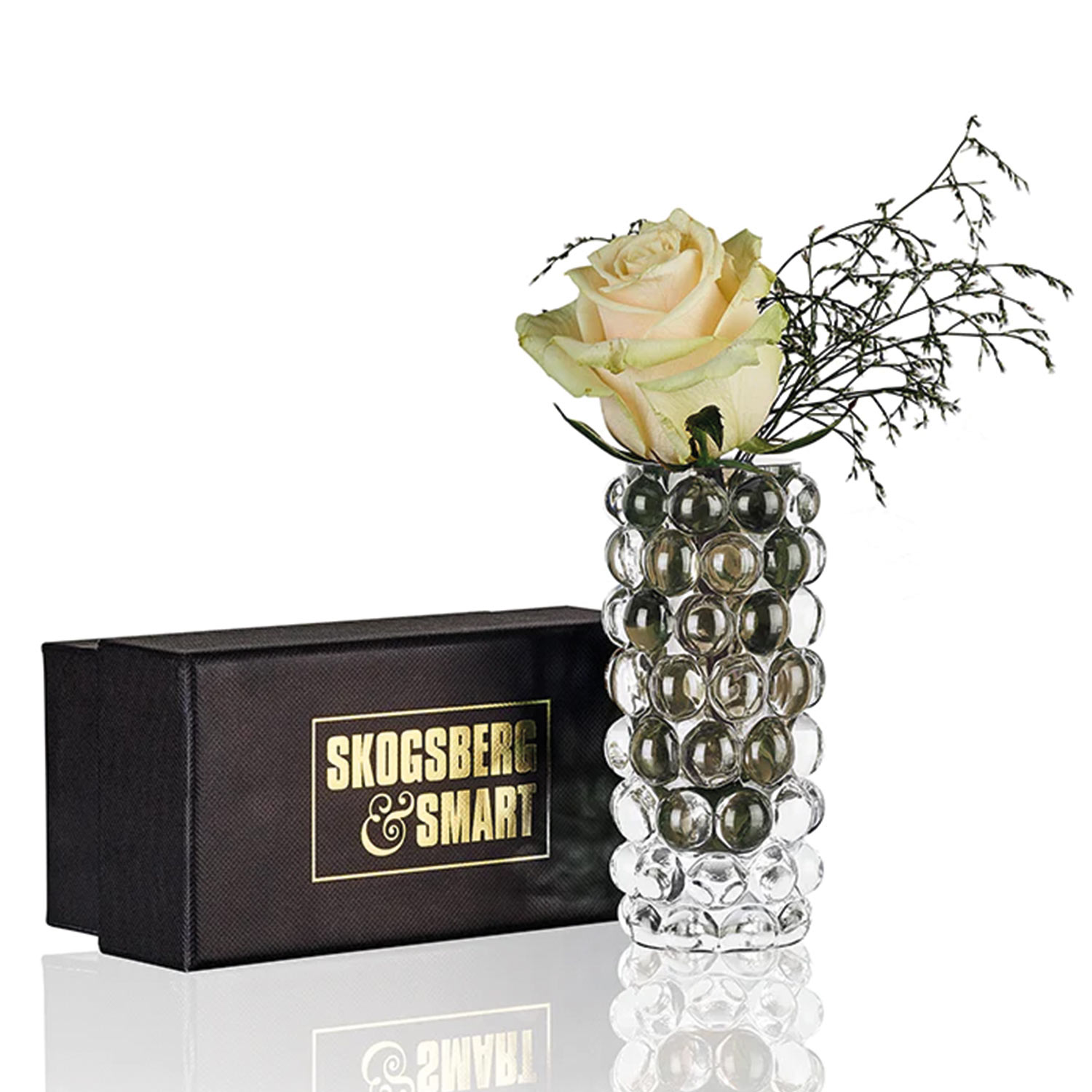 skogsberg hurricane mini vase tobacco verpackung 88937