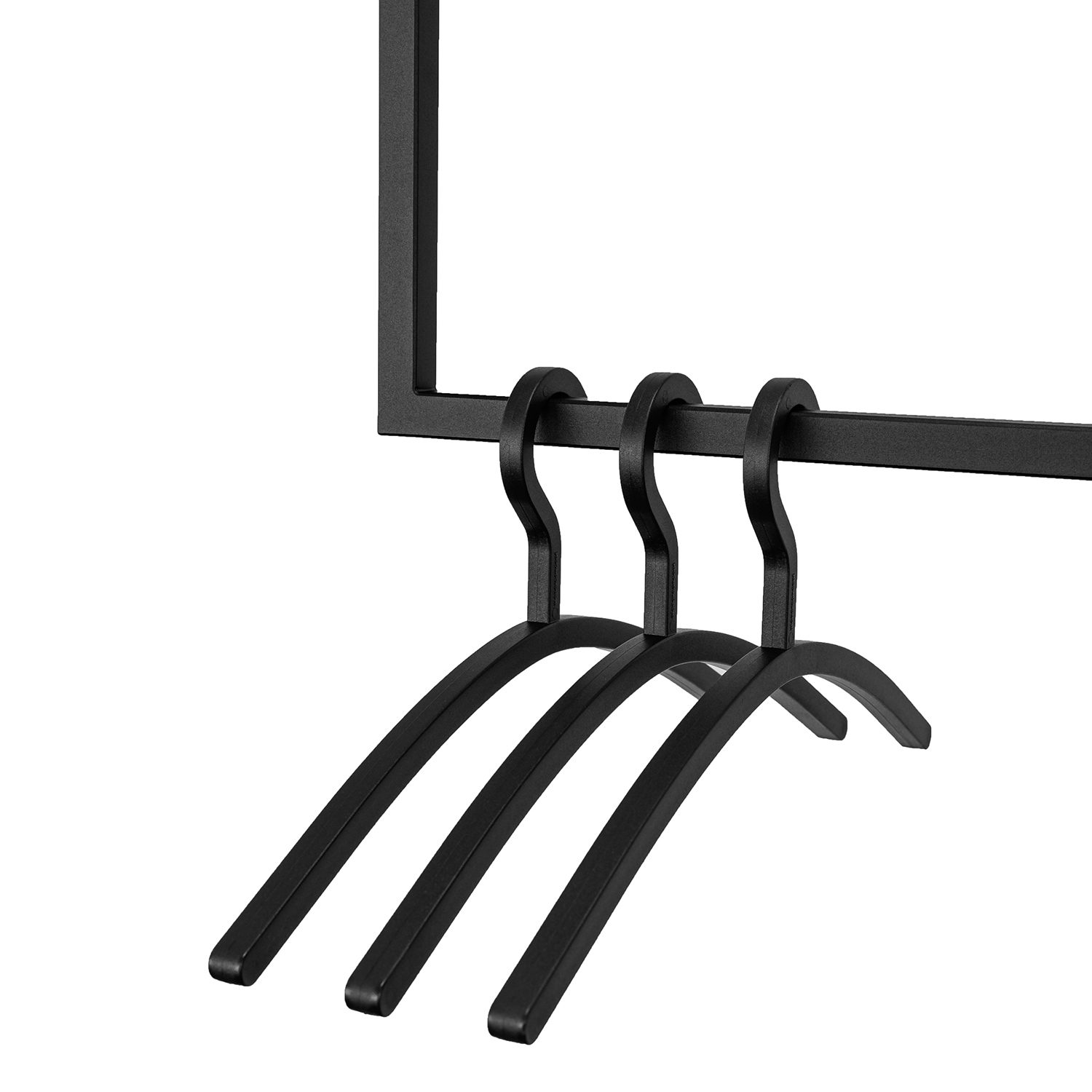 metallbude carree kleiderbuegel schwarz 96757