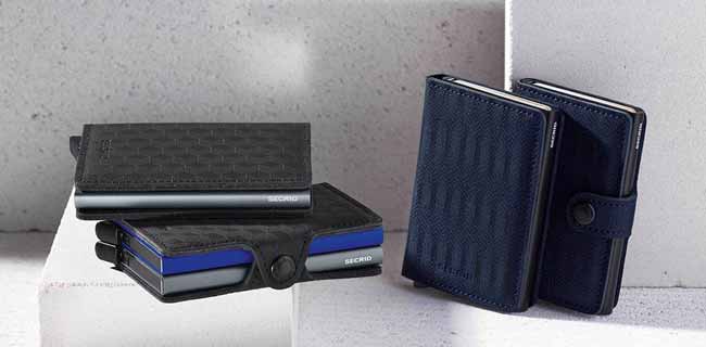 Secrid Slimwallet Optical vor weißer Wand