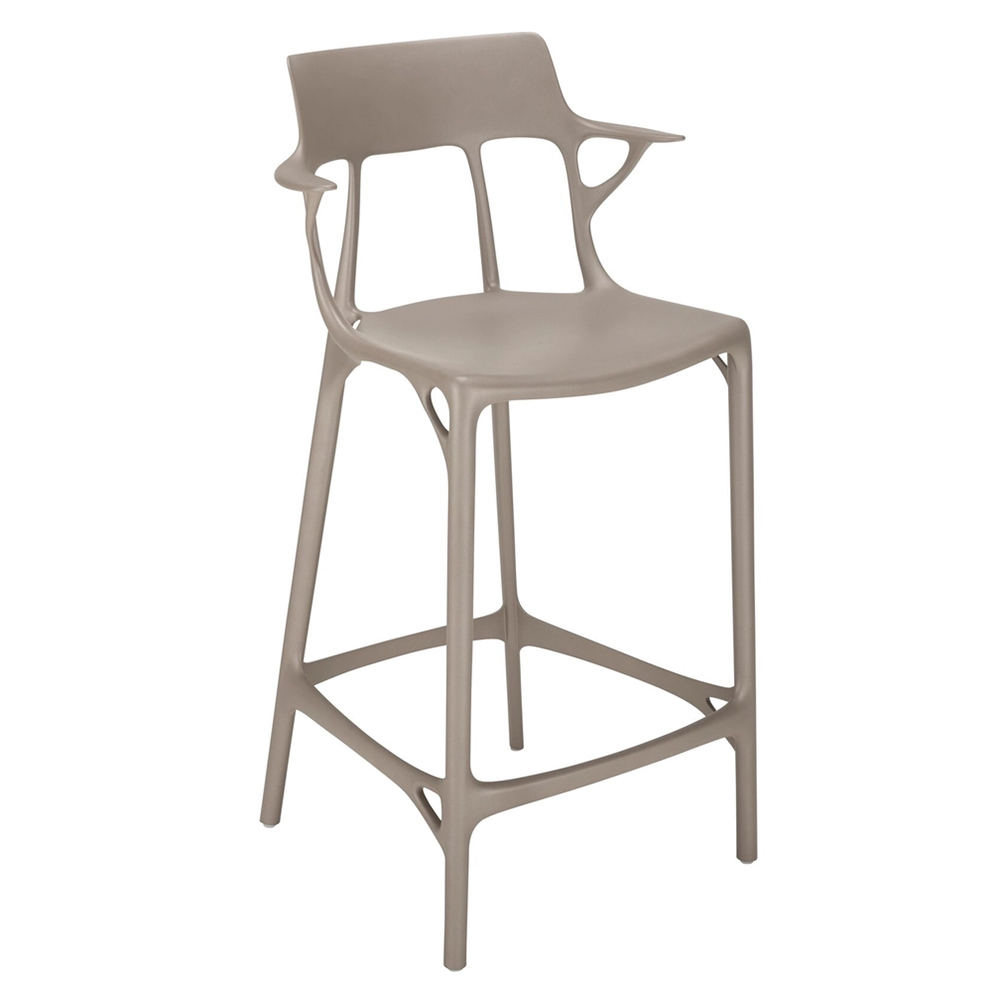 barhocker grau ai kartell 102436