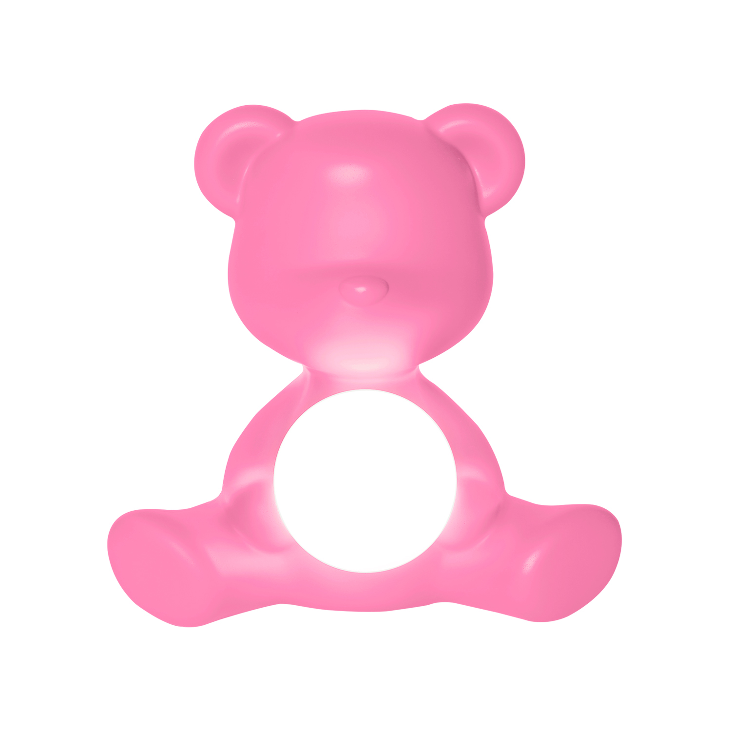 qeeboo teddy girl leuchte bright pink leuchtend 97699