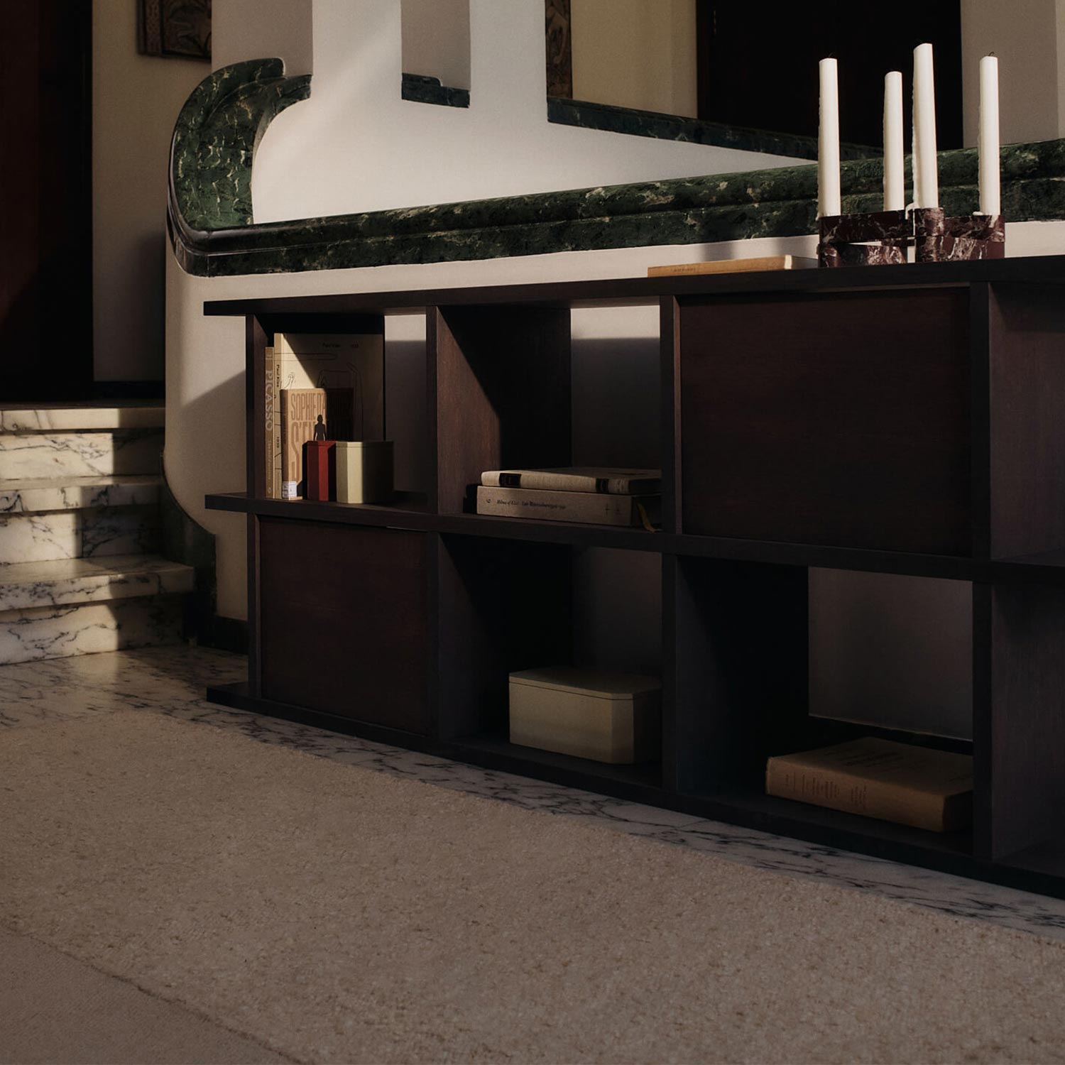 Ferm Living - Kona Bücherregal Schrankeinsatz natur