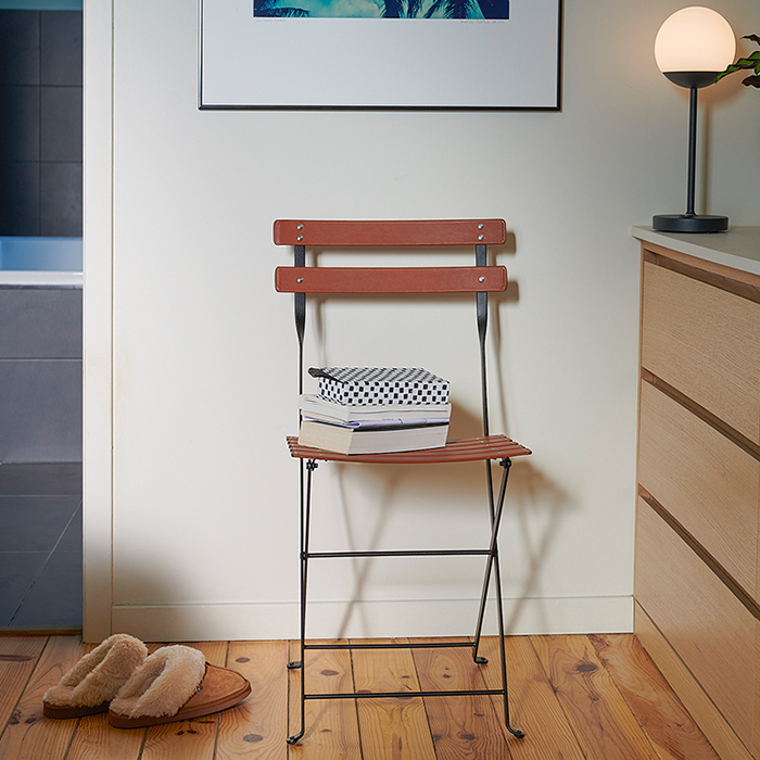 leder bistro stuhl fermob 100340