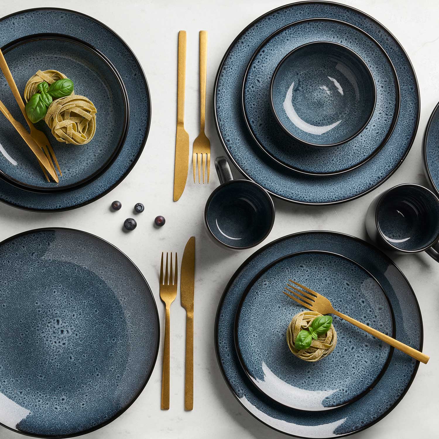 Töchter & Söhne - Max tiefer Teller grün-schwarz