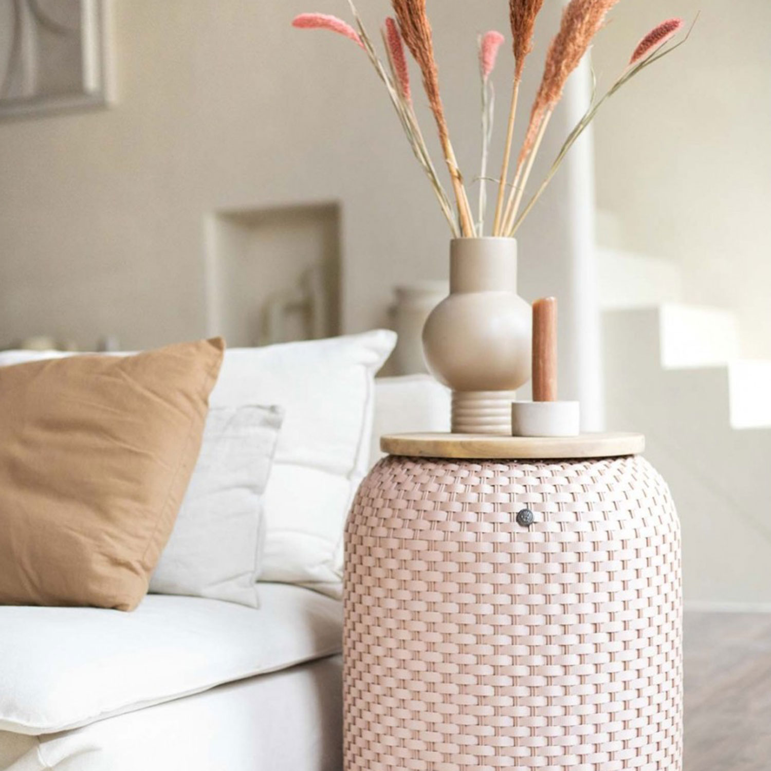 handed by halo beistelltisch sit copper blush wohnzimmer 94023