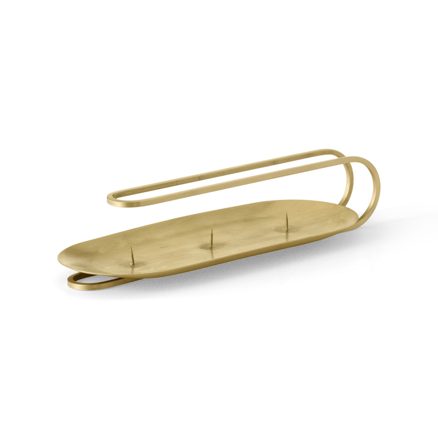 Audo - Clip Kerzenhalter 3-armig, Messing