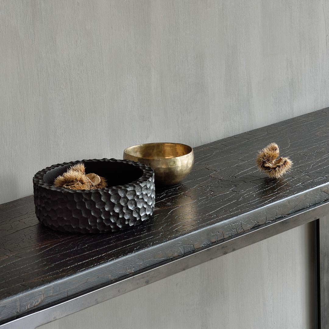 ethnicraft stability konsole ambiente close up schalen 92458