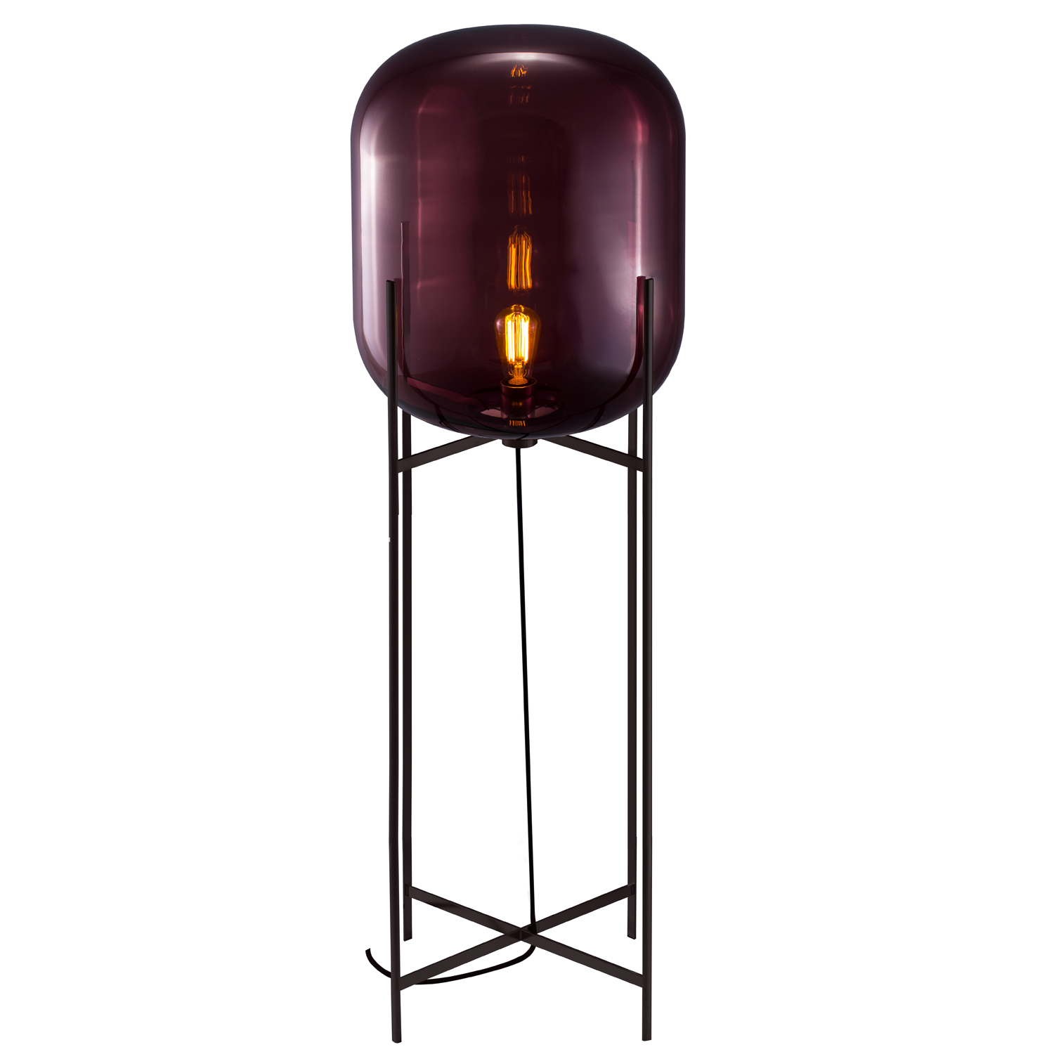 pulpo oda smoky aubergine black