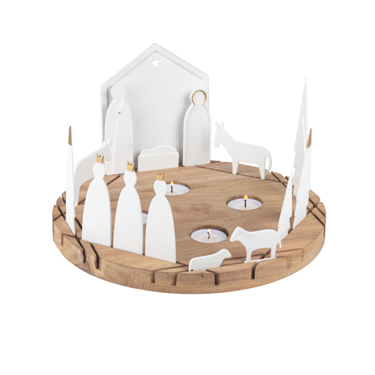 krippe lichtobjekt rund raeder design 85889