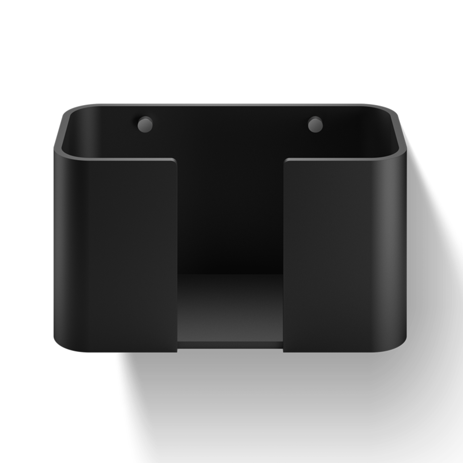 Schwarz chrom Wandtuchpapierbehlter Decor Walther Stone