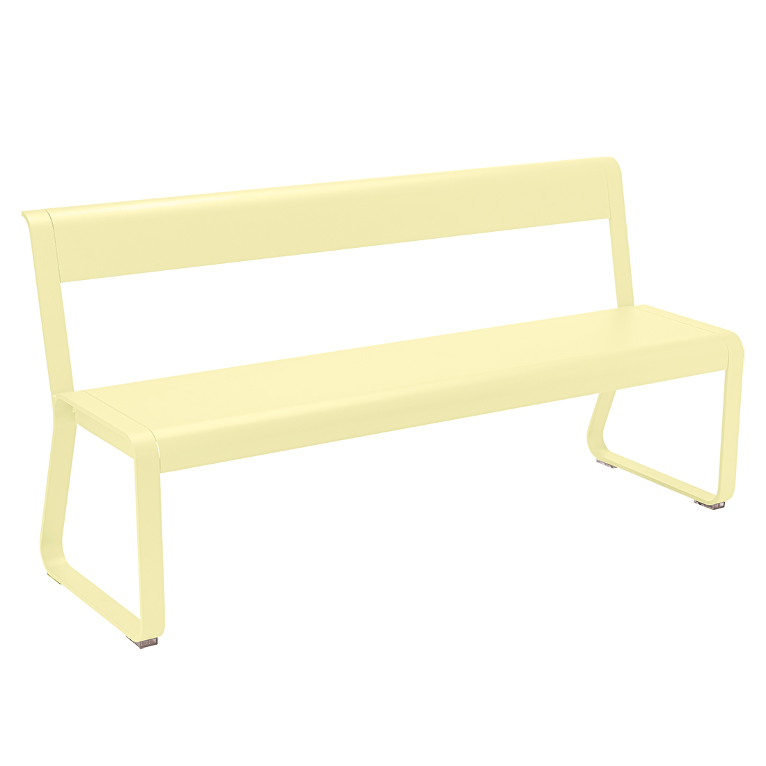 fermob bellevie bank rueckenlehne zitronensorbet A6 64040