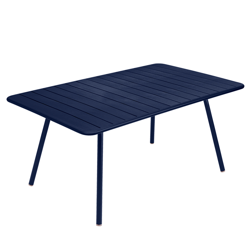 fermob luxembourg tisch 165 abyssblau 92 64333
