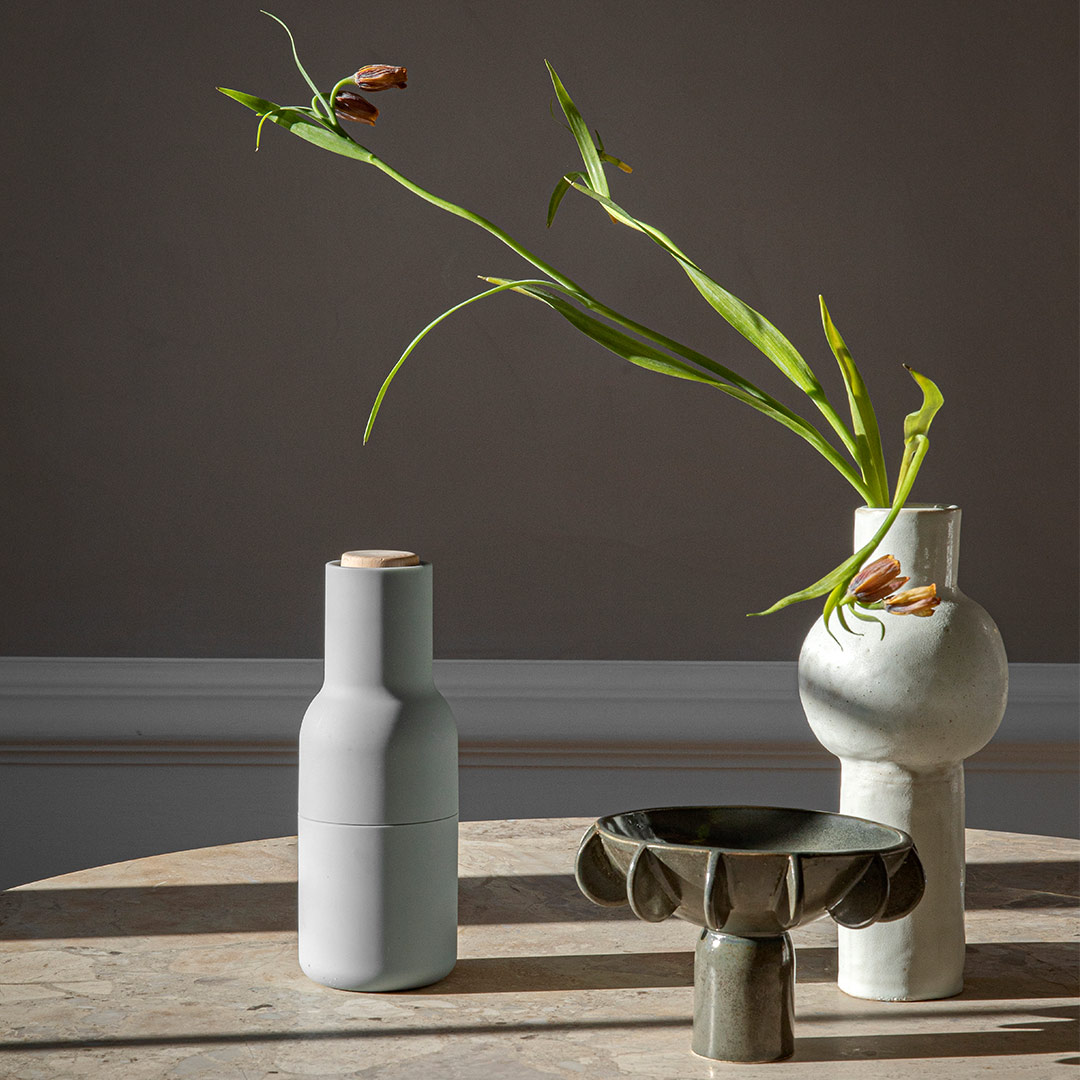 Audo - Salz- und Pfeffermühler blau / Holz