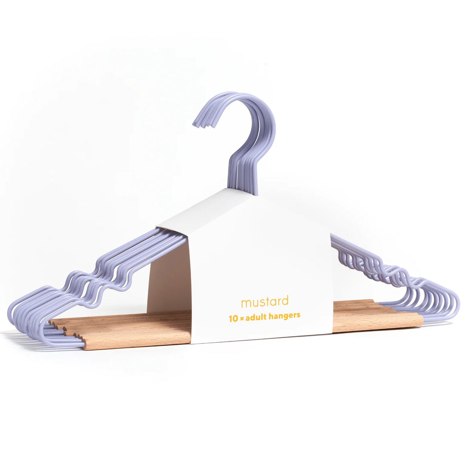 mustard made adult top hangers kleiderbuegel lilac 97058