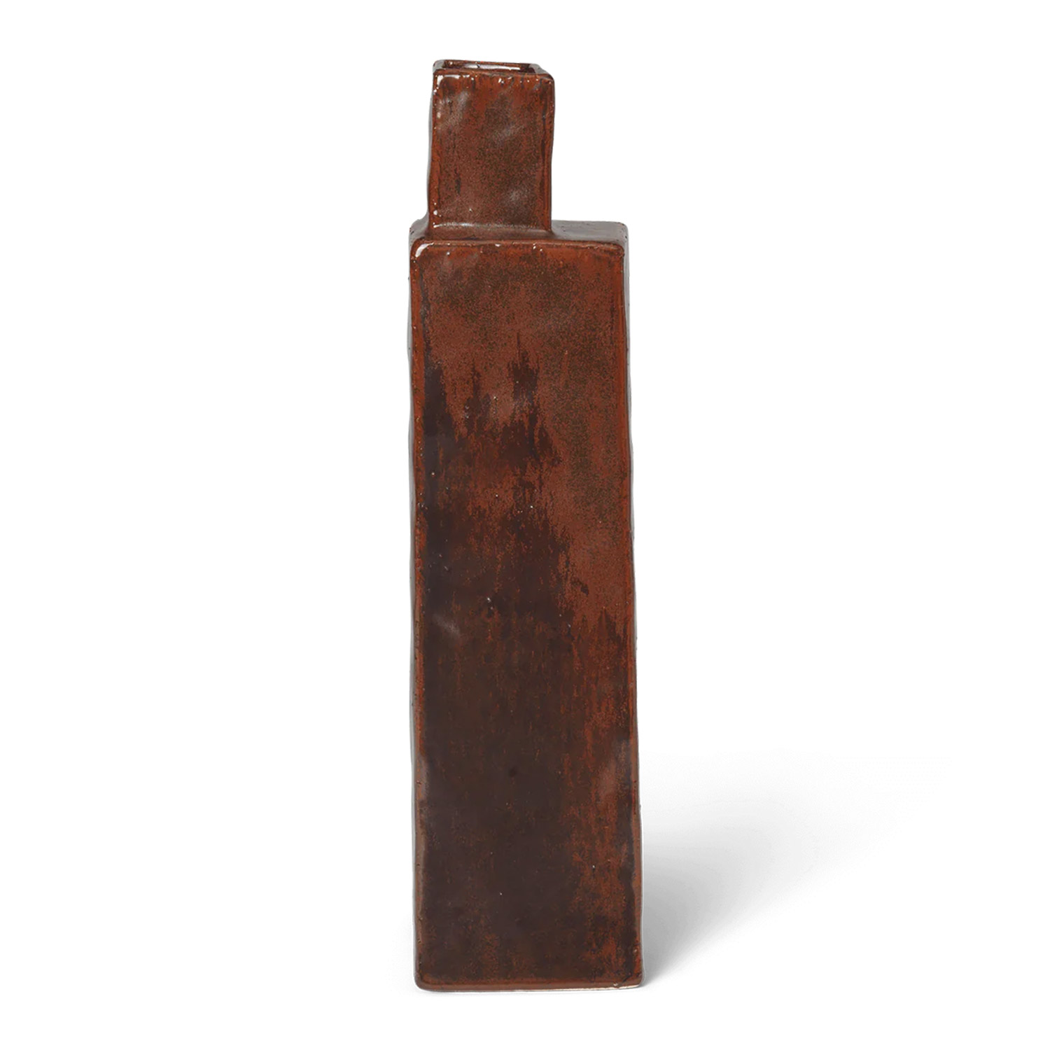 ferm LIVING Koa Vase H40 Large Red Brown 1104270056 104475