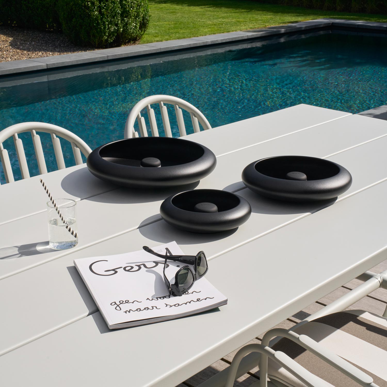 Fatboy - Fred's Outdoor Tisch hellgrau