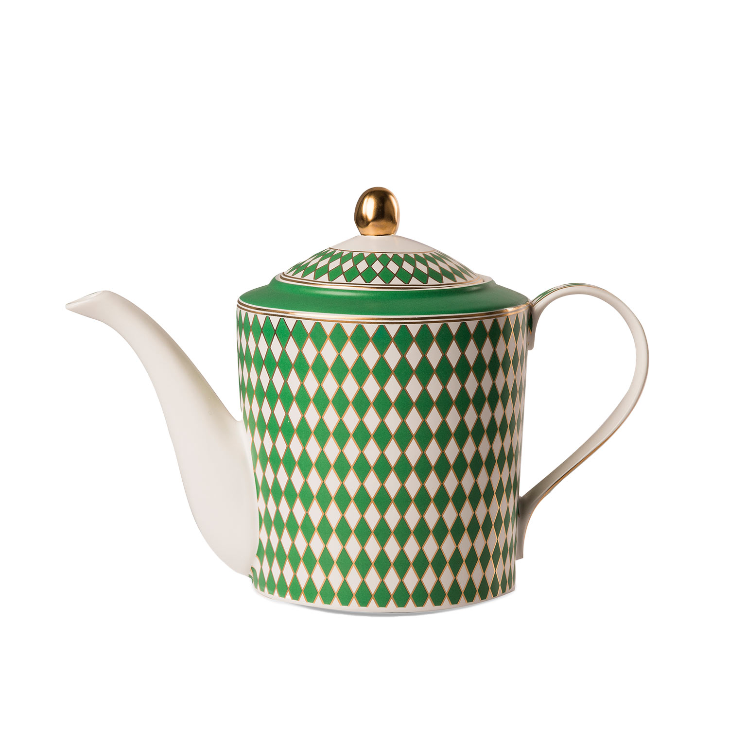 Pols Potten - Chess Teekanne grün