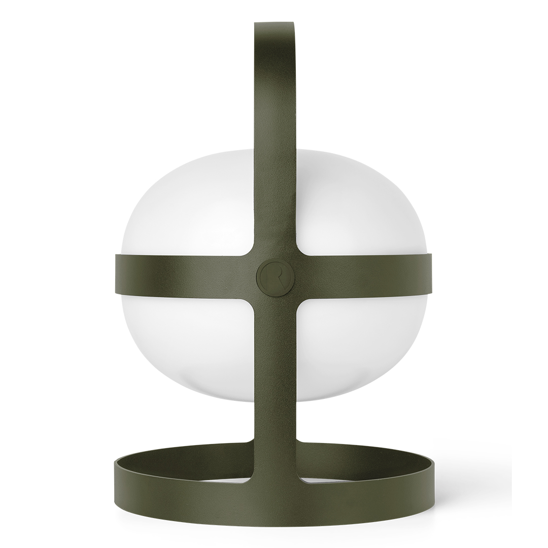 rosendahl solar spot led tischleuchte olivgruen 34 cm 66666