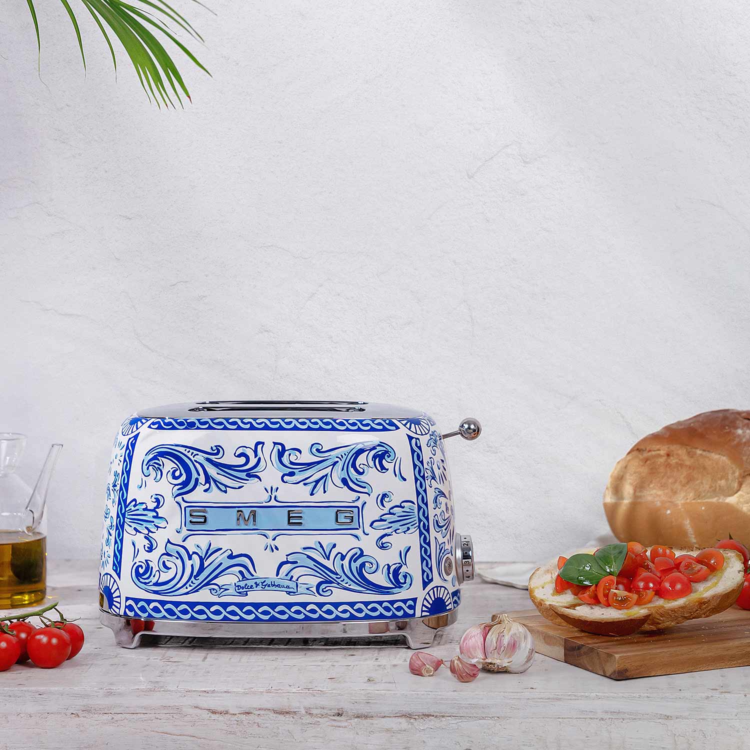 smeg tsf01 toaster blu mediterraneo brot 95407