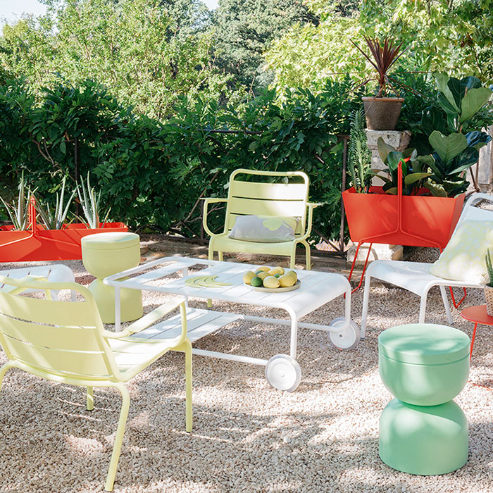 fermob luxembourg tiefer sesssel 4104 zitronensorbet 64434