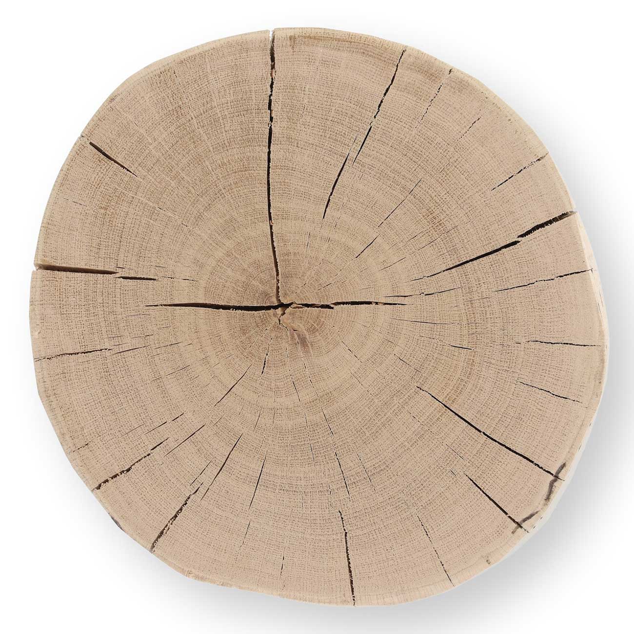 jan kurtz hocker block rund H 38cm oben 65355