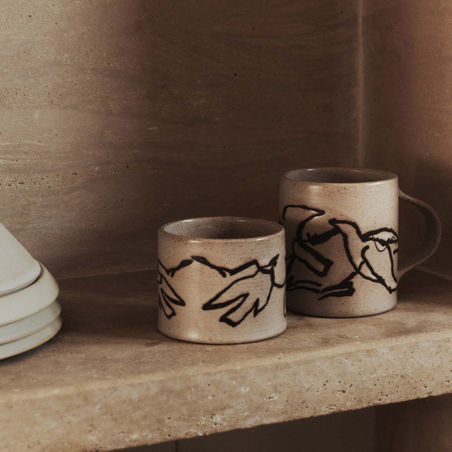 Ferm Living - Vuelo Tasse elm green