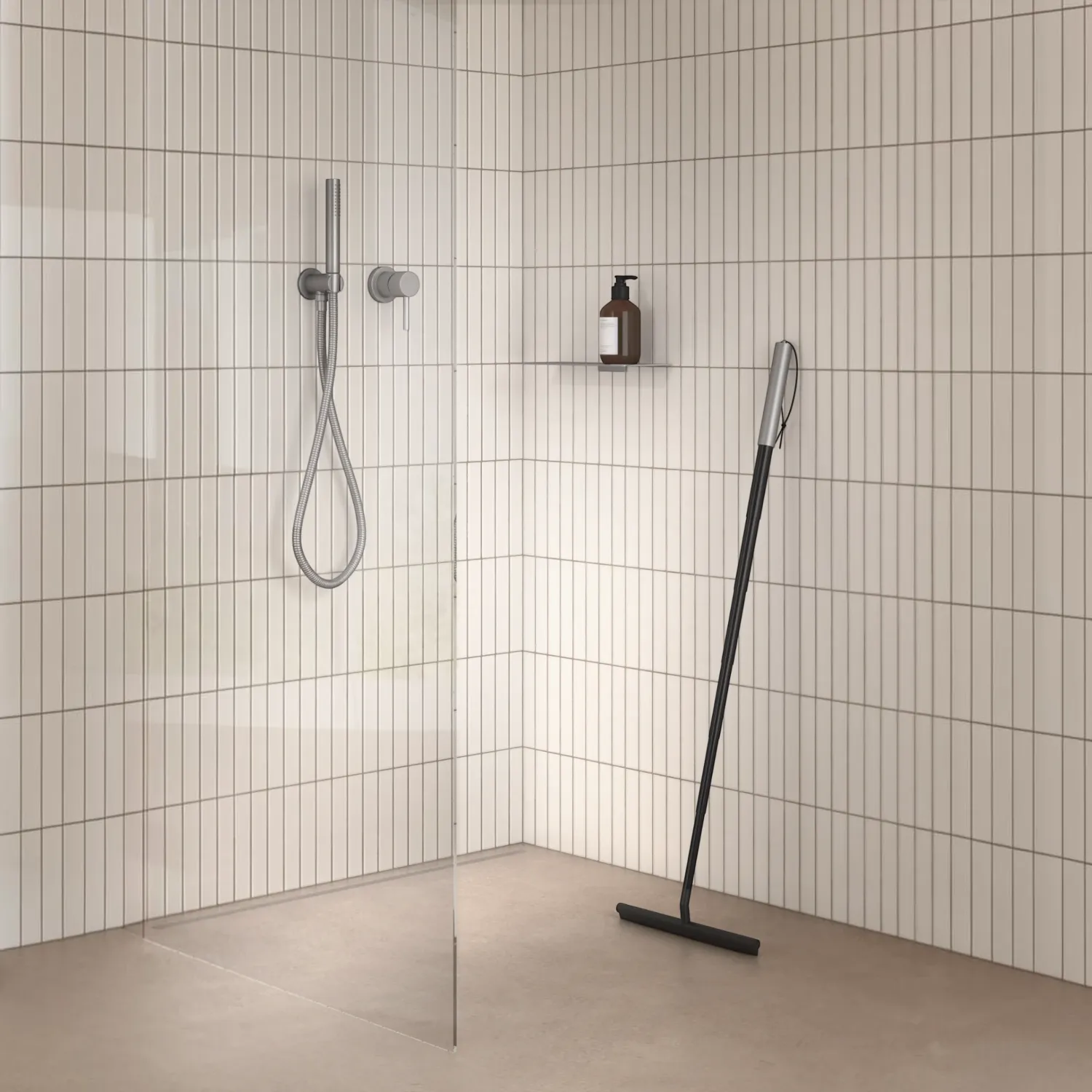 Decor Walther - Aquablade Glaswischer edestahl matt
