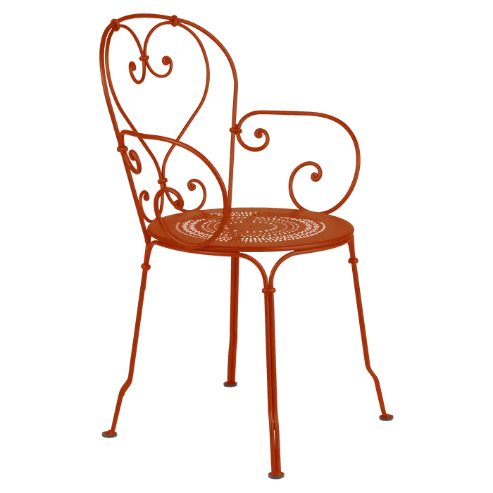 fermob 1900 sessel kandierte orange 108385