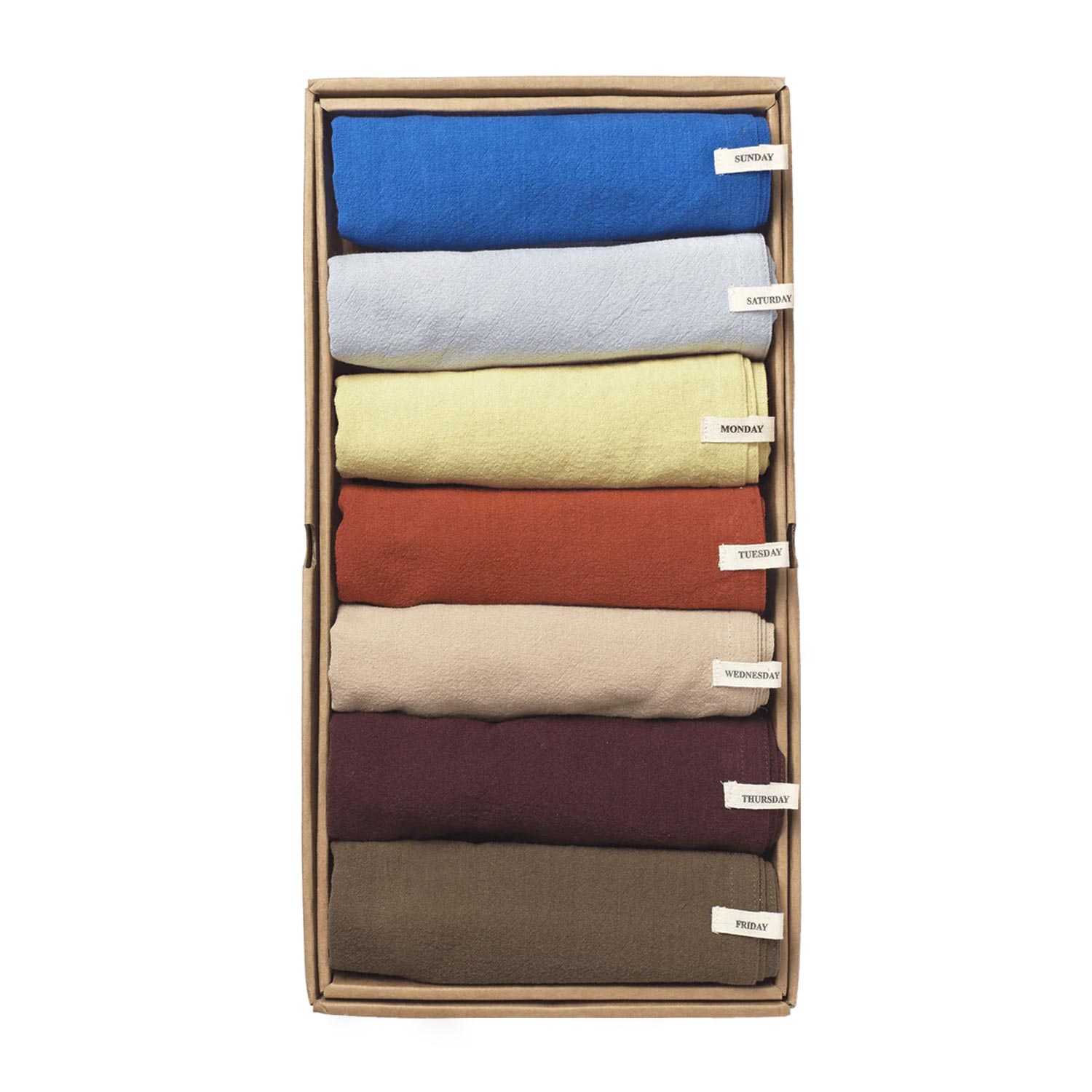 ferm LIVING Day Geschirrtuecher Set Tea Towel Set of 7 1104269748 104383