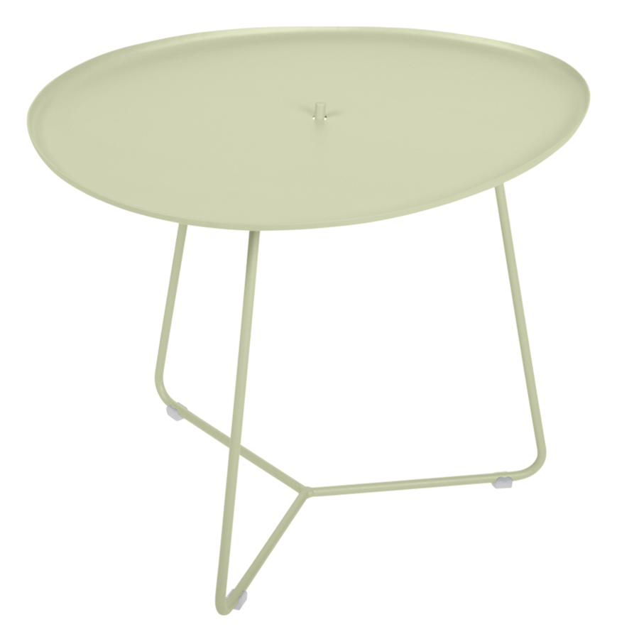 fermob cocette niedriger tisch lindgruen 65 64214