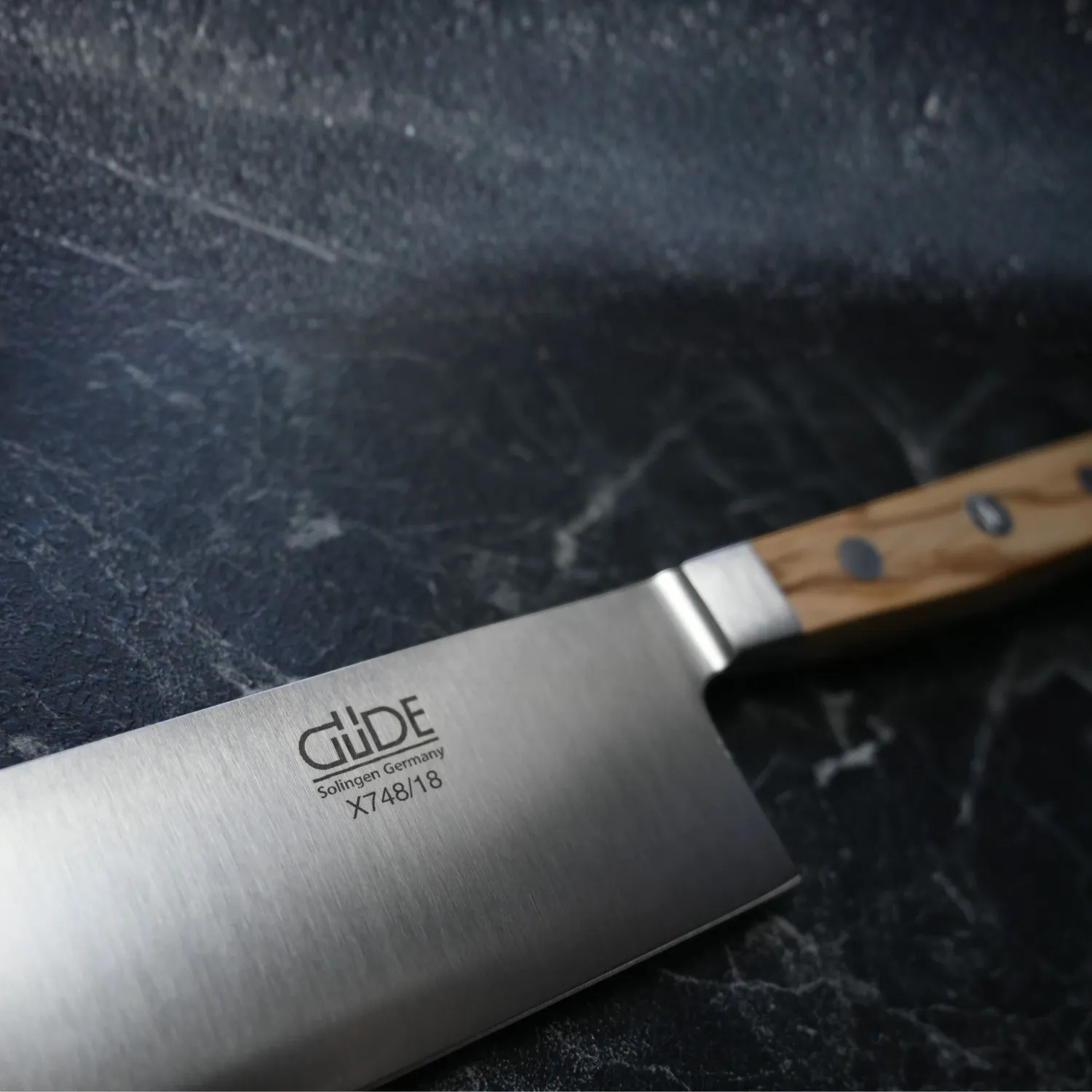 Güde - Nakiri Gemüsemesser 18 cm Serie Alpha-Olive