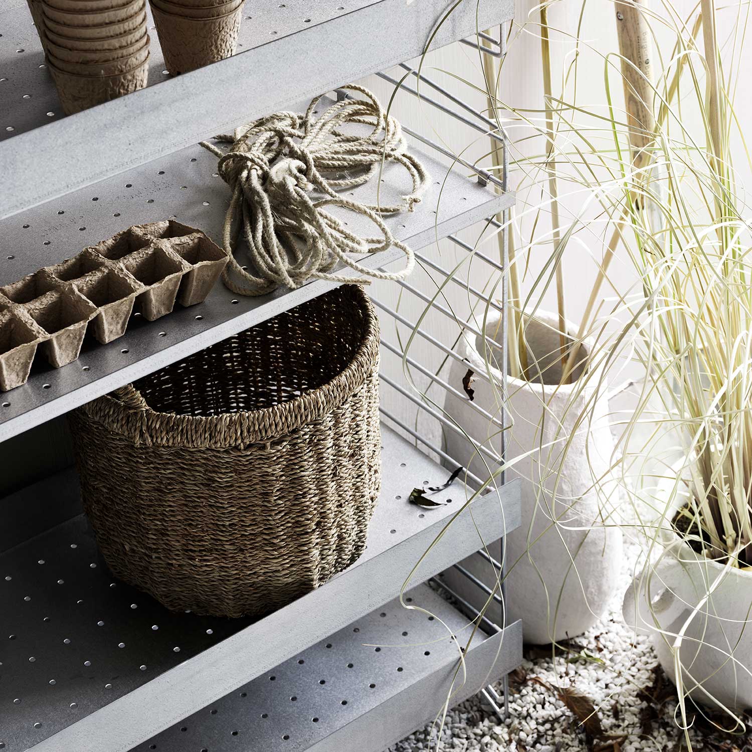 string regal galvanized garten detail 67795